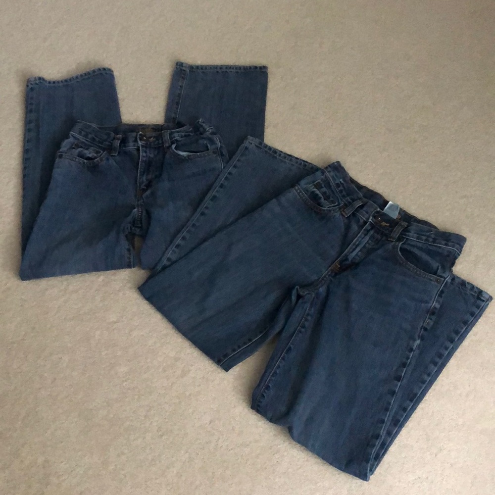 Bundle of 2 Old Navy Regular Jeans Sz 12 Slim